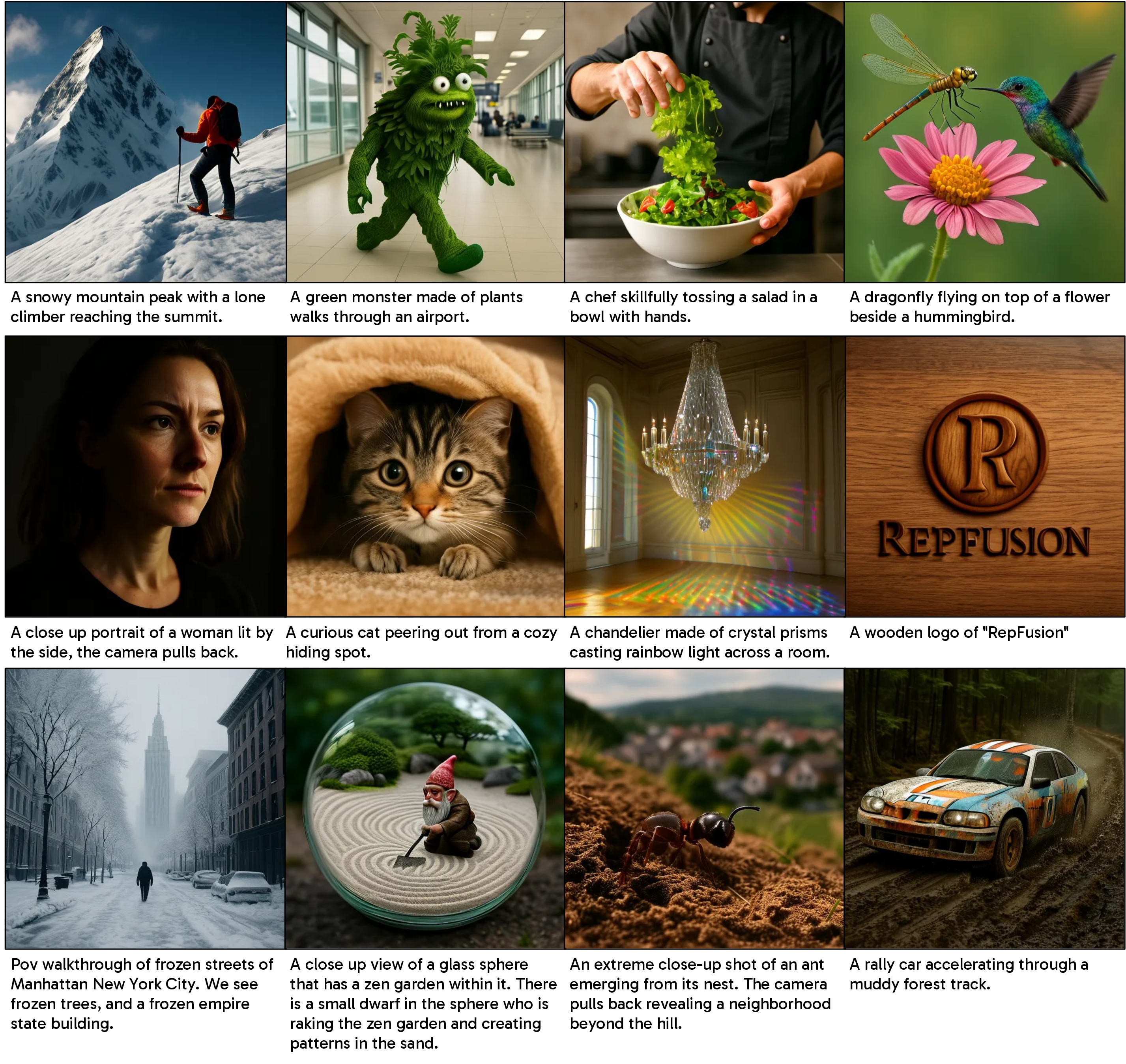 RepFusion text-to-image samples